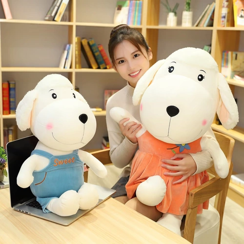 Плюшевая милая тряпичная кукла для влюбленных, игрушка, подушка, овечка, подарок на день рождения