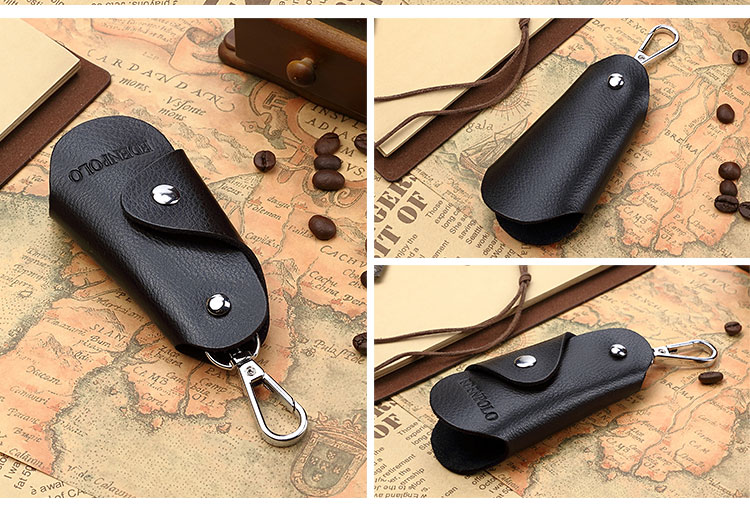 Eden Paul Key Pack 2018 Xe nam Remote Key Bag Women Leather Keychain Key Bag ví móc khóa giá rẻ