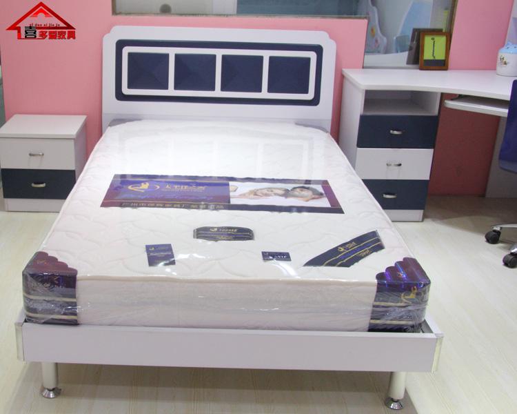 Nội thất phòng trẻ em Phòng bé trai 4 phòng Suite Suite Nội thất 5 mảnh Màu sơn Bảng nội thất 823 mau giuong go dep