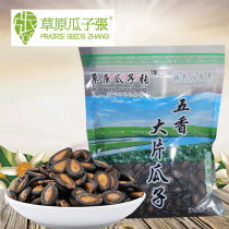 Inner Mongolia Chifeng specialty melon seeds Zhang 285g spiced large office snack black melon seeds
