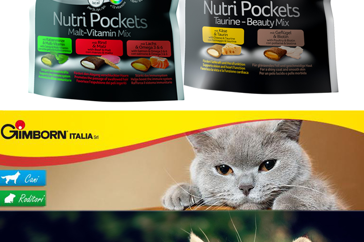 Một nửa giá mèo ăn nhẹ Gimcat Jun Bao vitamin dinh dưỡng sandwich mèo ăn nhẹ sandwich 150g thức ăn mèo minino