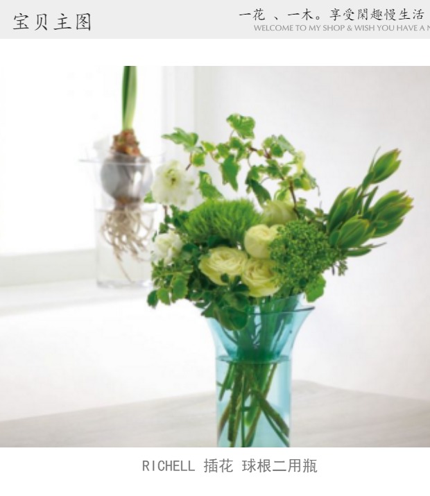 Bình hoa, bình hoa, lục bình, rễ mọng nước, bình thủy canh, chậu, nhật, 0,3 lít - Vase / Bồn hoa & Kệ chậu treo trồng cây