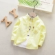 Áo cotton bé trai dài tay 2019 xuân hè cho bé sơ sinh mỏng bé mặc áo kẻ sọc bé ngoại 3 tuổi 4 tuổi - Áo sơ mi