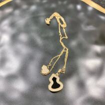 2020 new two small gourd necklace female 12 23