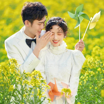 2021 New Wedding Dresses Photography Outscene Filming Props Colorful Windmill Movie writing True children photographed white windmills