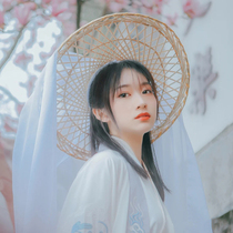 Martial arts photo bucket hat props childrens ancient wind Han clothes female sun-man-man to perform veil hat-head decoration Changao