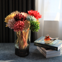 Rosewood Evergreen Flowers Rabbit Tailgrass Home Soft Clothing Flower Arrangement Bottle Hand Holding Flowers DIY Natural Wind Ins Folk Juku