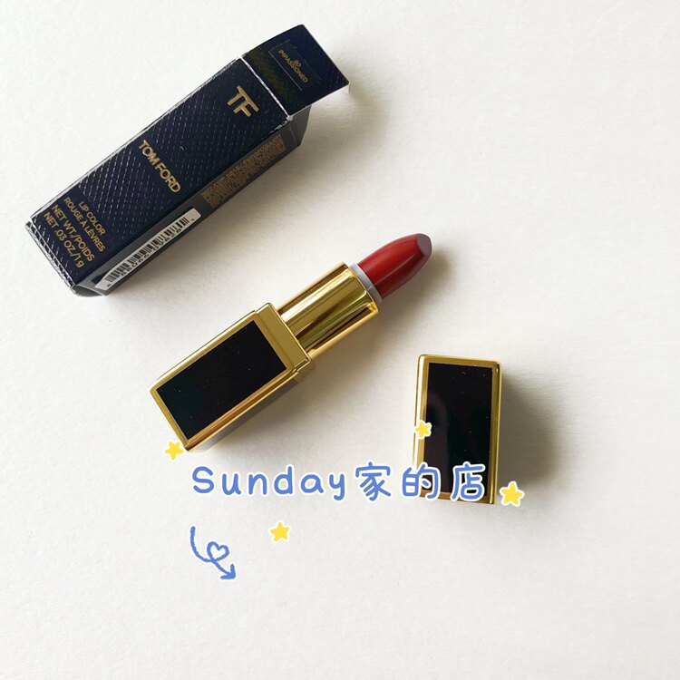 The beauty of beauty is scarce ~ TOM FORD Tom Ford TF Black Tube mouth Red 16 80 80 1g ambience Sensation Gem red-Taobao
