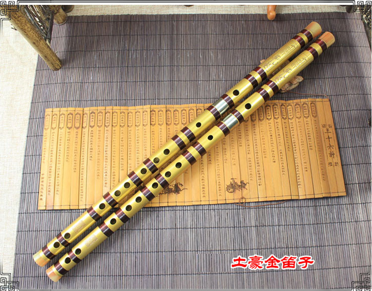 Sáo 5 7 bộ đồng chuyên nghiệp hai sáo mới bắt đầu sáo trúc đắng tre - Nhạc cụ dân tộc đàn tranh cổ trang