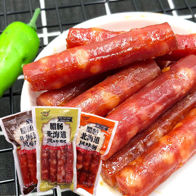 A sausage 500g Hokkaido flavor of a small sausage sausage is spicy and spicy