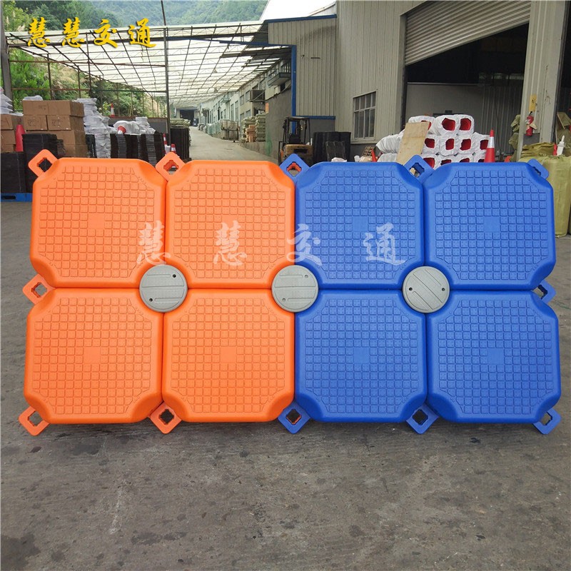 Plastic single body pontoon water pontoon pier pontoon bridge floating motorboat yacht berth fishing platform floating box