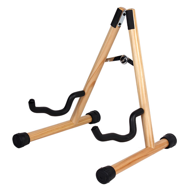 ຂາຕັ້ງ Guitar stand vertical stand floor-standing guitar stand floor stand ukulele stand ໄມ້ແຂງ violin stand