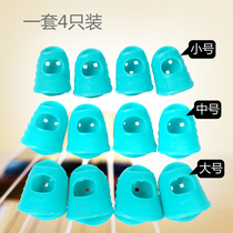 Guitar Finger Left Hand Finger Anti-Pain Finger Cover Protect Left Finger Pad Ukulele Press String Pain Gloves