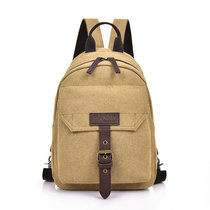 Mens chest bag 2021 new lightweight small cross chest bag casual canvas shoulder double shoulder backpack