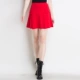 Красная военная юбка