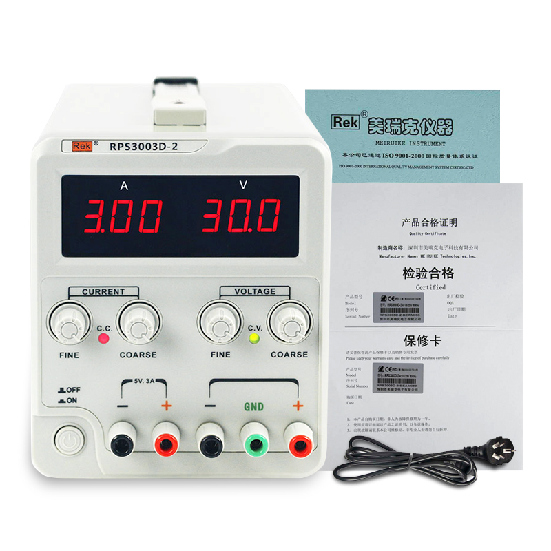 Beauty Rick RPS3003D-2 adjustable DC voltage stabilized 30V power supply 3APS3003D-3 single-circuit linear power supply