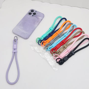 Trendy Phone Lanyard, Fashionable and Versatile Wrist Strap, Short Rope Accessory, Universal for Phone Cases, Keys, Cameras, Anti-Lost Chain
