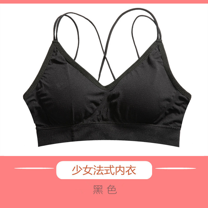 Đồ lót womens bộ sưu tập mỏng vú sinh viên ngực lớn sexy thu thập cô gái siphon không vòng thép Pháp cup áo ngực tam giác.