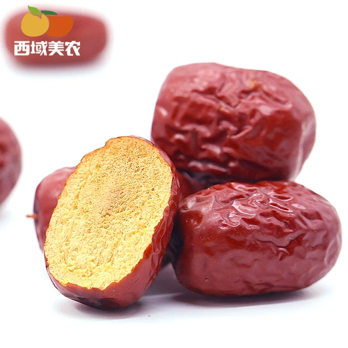 西域美农 Синьцзян Грей Джуджба 500G Ruqiang Red Jujube Grey Juju ak Su очаровательные домены и Hetian Red Dates