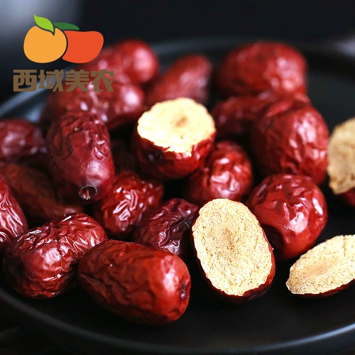 西域美农 Синьцзян Грей Джуджба 500G Ruqiang Red Jujube Grey Juju ak Su очаровательные домены и Hetian Red Dates