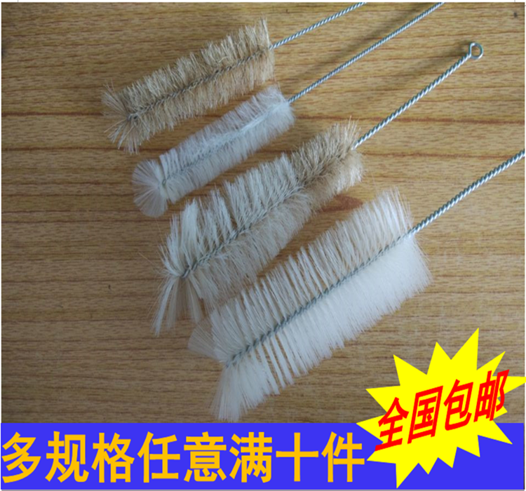 试管刷 大中小号羊毛猪毛刷三角烧瓶刷烧杯量筒吸管量瓶包邮 毛刷