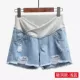 Quần short denim dành cho bà bầu, an toàn mùa hè, legging, thời trang xuân hè, mẹ triều, quần mỏng mùa hè, quần rộng, quần áo mùa hè - Phụ nữ mang thai quần / quần bụng