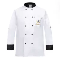 Карманная кухня длинные рукава 【белые】