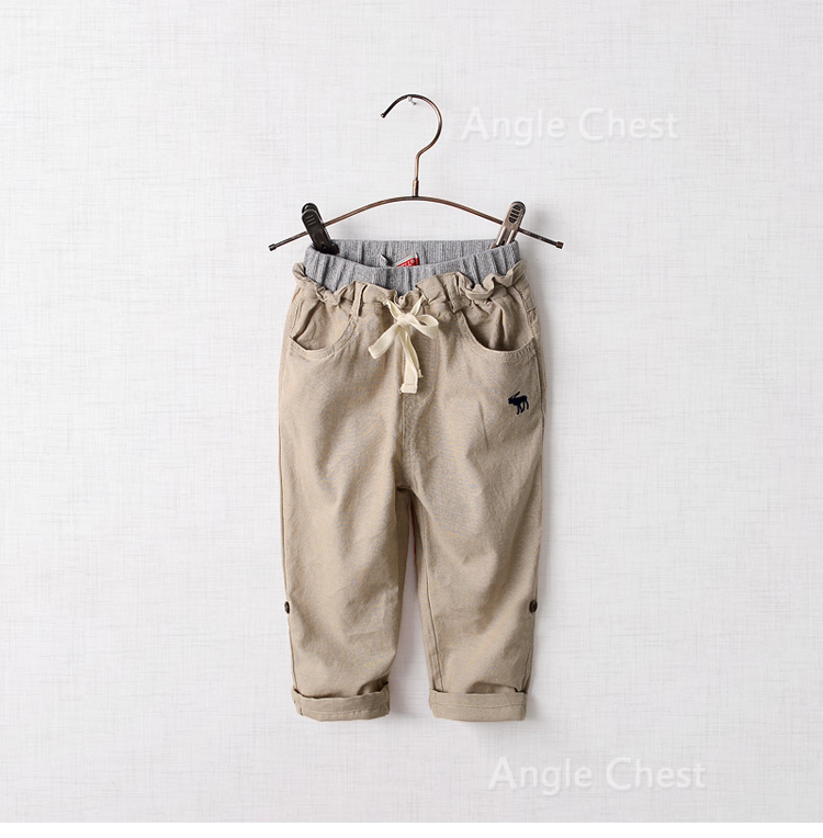 Pantalon garcon ANGLE CHEST en lin - Ref 2054958 Image 9