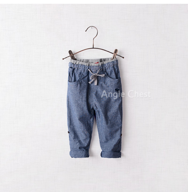 Pantalon garcon ANGLE CHEST en lin - Ref 2054958 Image 11