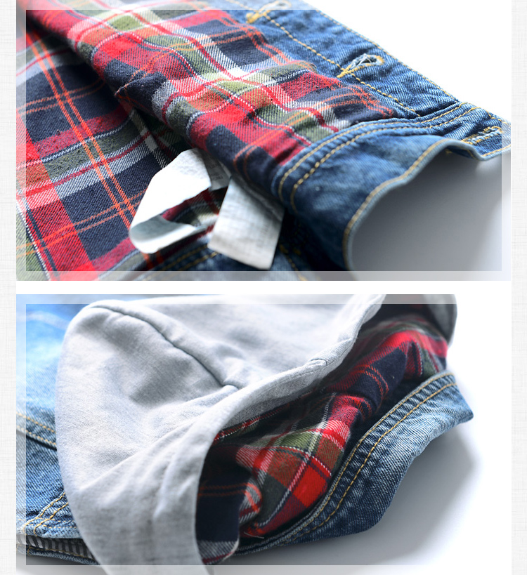 Gilet garcon ANGLE CHEST en toile - Ref 2067942 Image 12