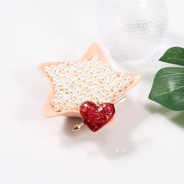Nhật Bản và Hàn Quốc thời trang khí cổ kính một trái tim thông qua hướng dẫn sử dụng thả áo khoác men áo gió tinh tế pin trâm cài - Trâm cài cài áo vest nam
