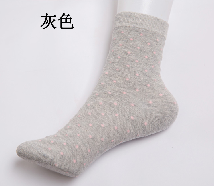 Vớ kháng khuẩn và khử mùi nữ mùa đông eo đen trong ống 祙 học sinh đổ mồ hôi mùa thu vớ cotton bọ cạp i con wz tất trắng