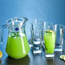 Glass mug Home Living room Water with suit Cold water kettle Drink cup Cups Cups of juice Cup Beer Cups of Milk Cup