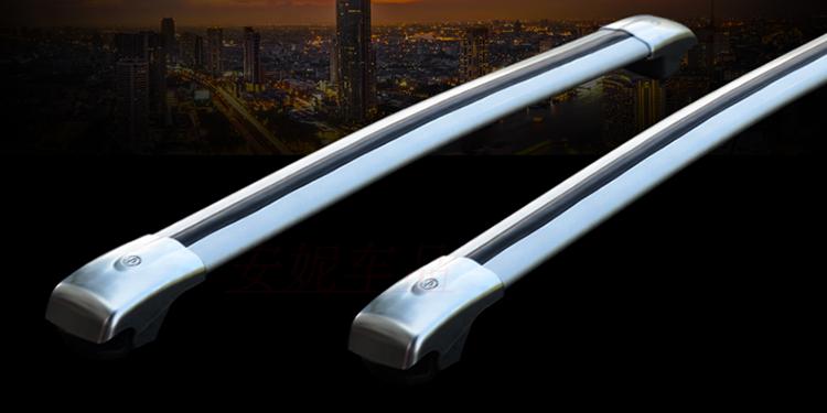 Đặc biệt Cheetah Đen Vua Kong Q6 CS6 CS10 Crossbar Hành Lý Giá Mái Nhôm Tải Du Lịch Giá