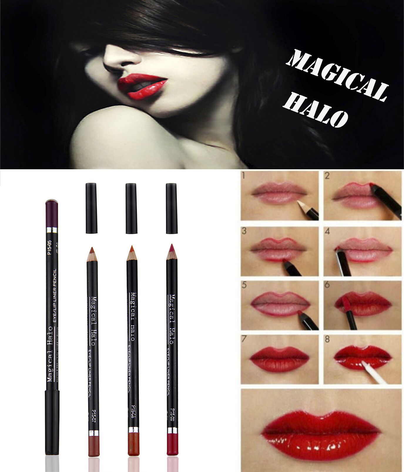 Bút chì kẻ môi Lip chính hãng không thấm nước set son môi bền màu không đánh dấu phù hợp với dưỡng ẩm cho người mới bắt đầu Hàn Quốc 	son bút chì colourpop lippie stix	
