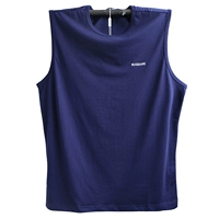 Mùa hè cộng với phân bón XL áo cotton nam vest lỏng thể thao không tay tròn cổ rộng vai vest nam - Áo vest cotton áo ba lỗ nam đẹp