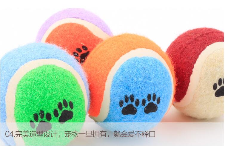 Chó đồ chơi bóng thú cưng đồ chơi jinmaotai huấn luyện thú cưng mèo tennis những đồ chơi cho chó	