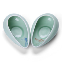 Zhongzheng Japanese celadon tea and ceramic kung fu tea accessories tea spoon wake up tea tea tea tea tea tea ceremony