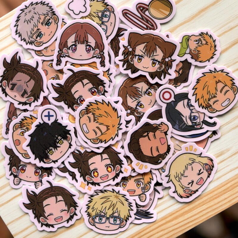 Gold Medal Winner's Self-Made Stickers for Notebooks, Phones, Computers, Photo Albums, Waterproof Cups, and Helmets