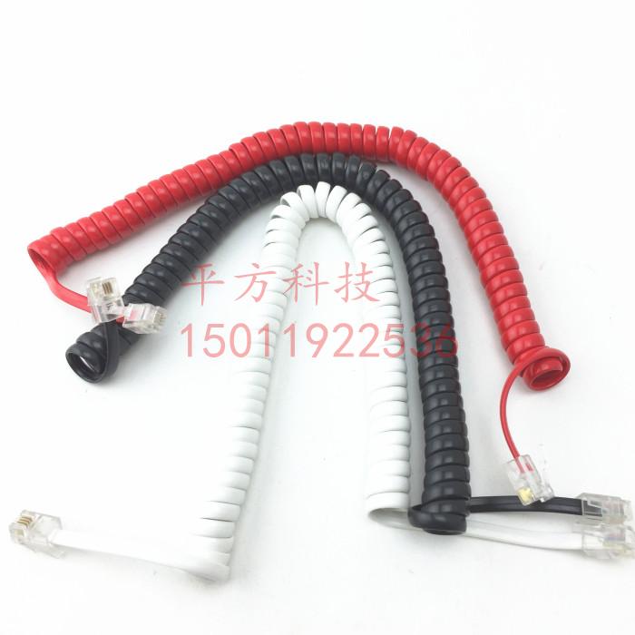  General Telephone Receiver Wireline Telephone Line Curve 2 m mike Line landline machine connecting line unsold