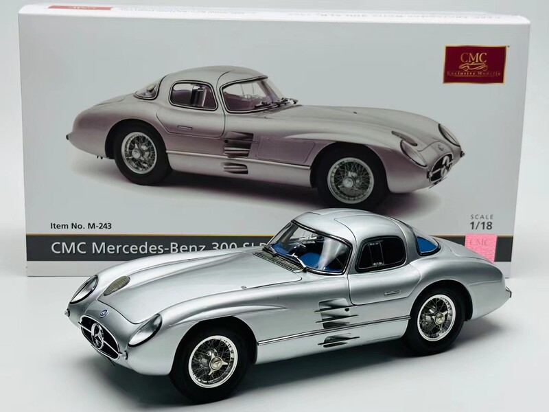 Cmc 1:18 Mercedes-Benz 300Slr Ulmhaute Alloy Full-Function Car Model Reissue Brand New Special Price