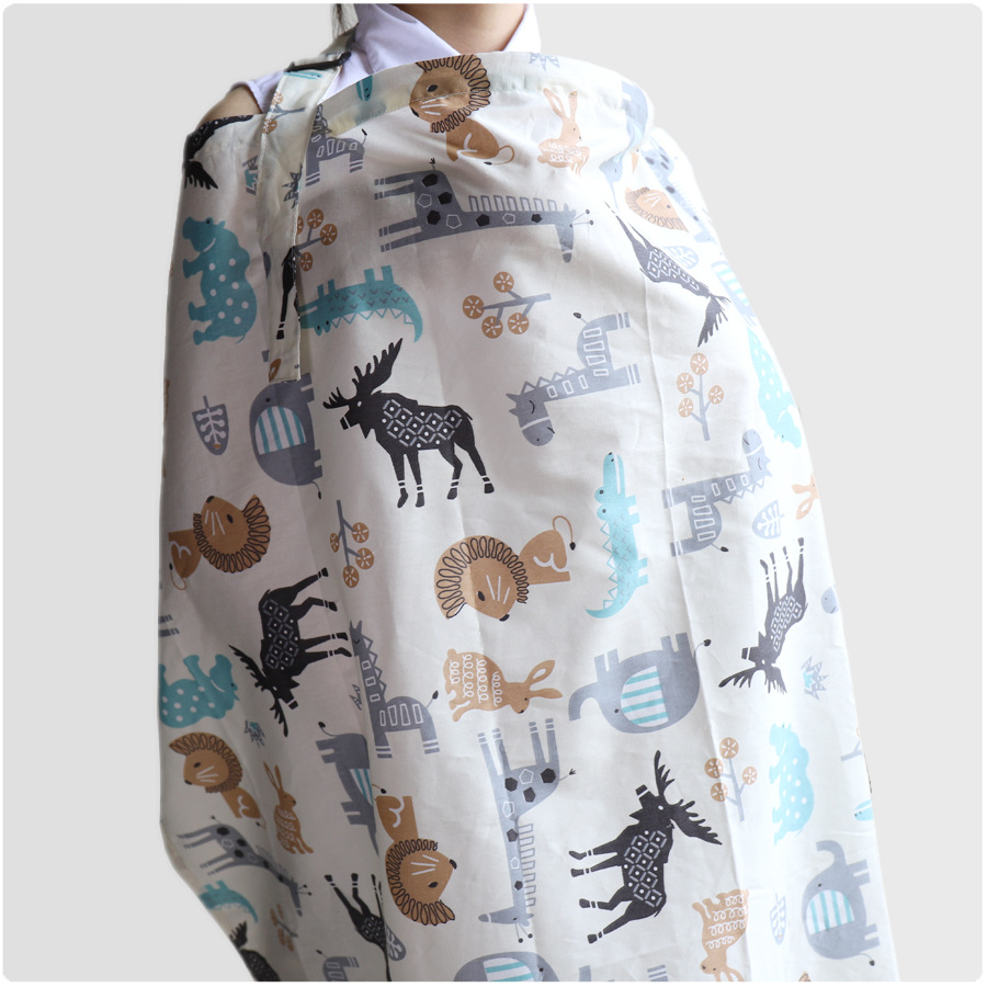 Customizable full cotton laces hood clothes multifunction Mom pure cotton breast-feeding Breast-feeding Shitty Clothes