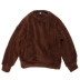 Phiên bản Hàn Quốc bf lỏng áo len cashmere trắng cho nam mùa đông dày bộ cổ tròn và áo len cashmere đôi