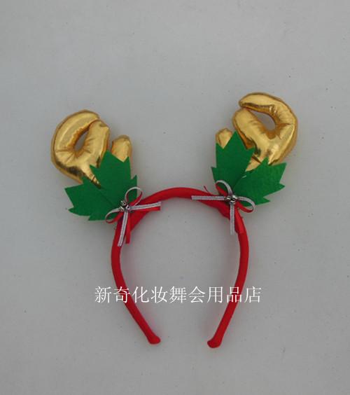 Các mặt hàng Giáng sinh Mũ Giáng sinh Nguồn cung cấp Đồ trang sức Đầu khóa Mũ nón Mũ trùm đầu Mũ trùm đầu Antler - Sản phẩm Đảng / Magic / Hiệu suất bộ đồ halloween cho bé trai