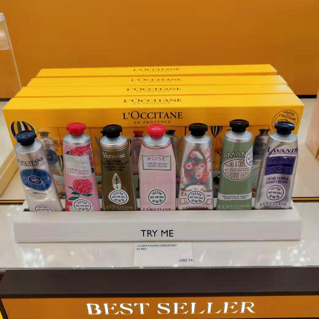 L'Occitane Hand Cream Cherry Blossom Shea Rose 8 Piece Set 30ml Shea Butter Hand Cream 150ML