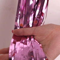 Дождевая проволока металл фиолетовый 1m*2m