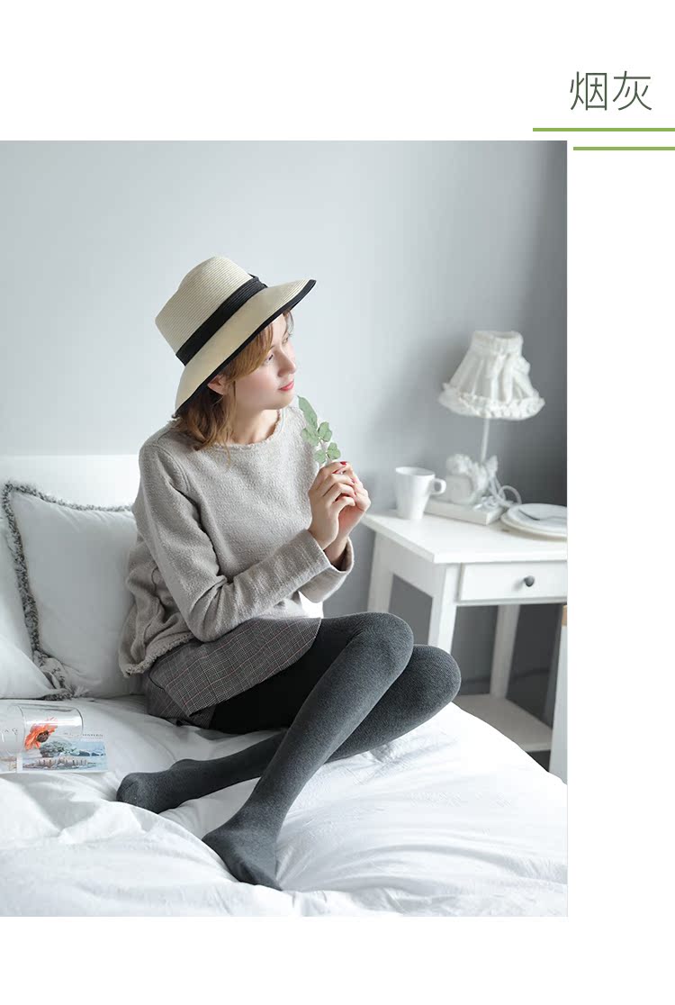 Hàng gia súc ấm và mỏng 900D cộng với quần lót nhung nữ mùa thu và mùa đông dày lên áp lực bếp lò tất nam cổ ngắn