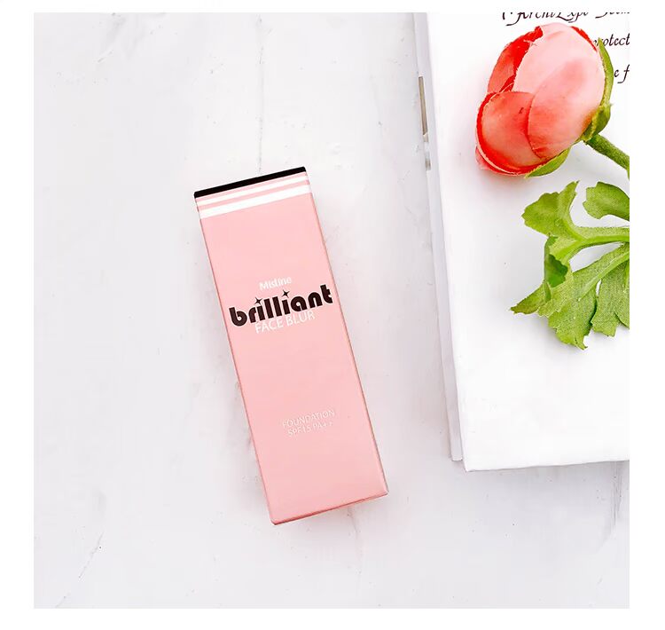 Teng Yujia Beauty Shop Thái Lan Mistine Gem trang điểm sữa trang điểm Lỗ chân lông vô hình Kiểm soát dầu kem nền và kem che khuyết điểm