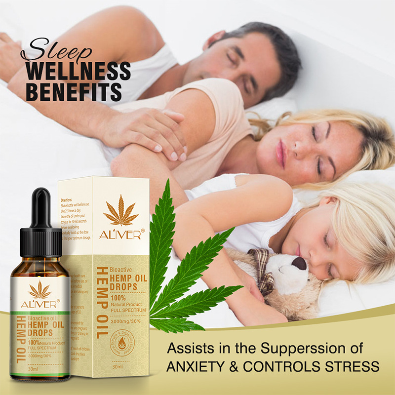 Dầu hạt cây gai dầu xuyên biên giới Tinh dầu ăn được HEMP DẦU Làm dịu cơn đau căng thẳng Cải thiện giấc ngủ 30ml - Tinh dầu điều trị tinh dầu thơm
