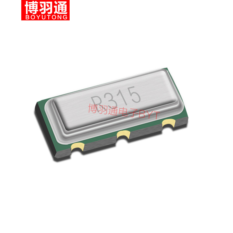 SCARM R315 SCAR3 Pattern 3 Feet R433 3*7 Sound Surface Wave Resonator SMD-2 DIP-2